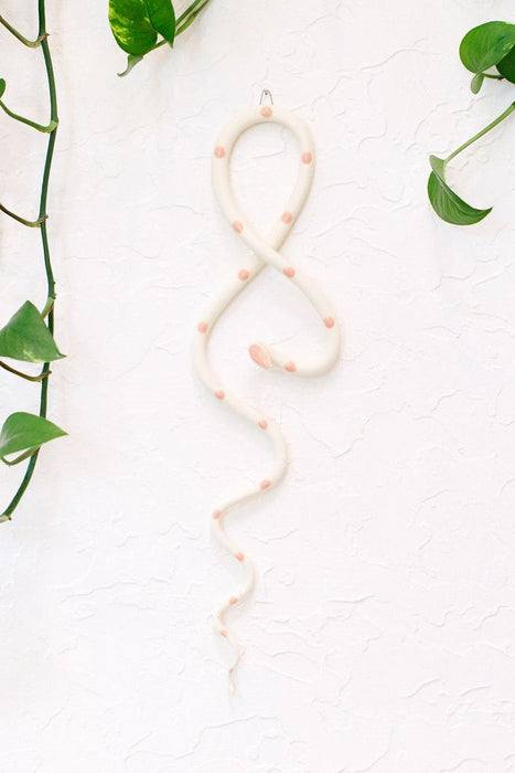 Ceramic Wall Snake