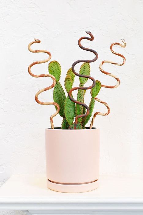 Ceramic Plant Snake Stake