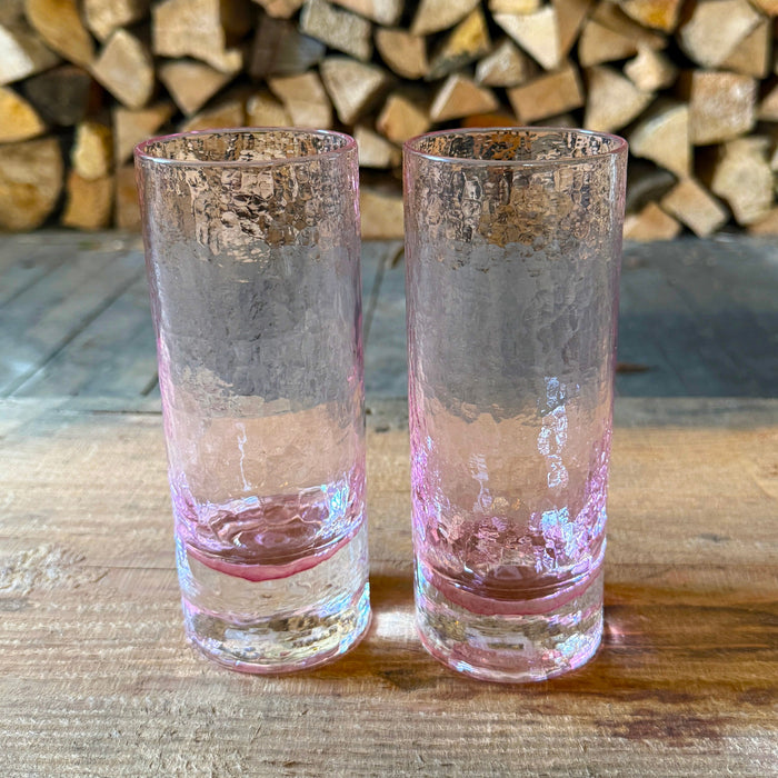 Hand-Blown Highballs | Set of 2 | Made in USA