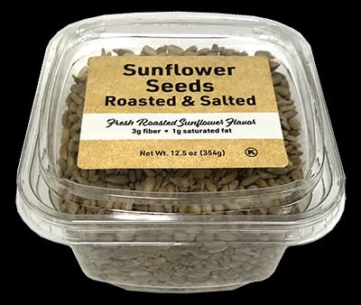Woodstock Farms Roasted & Salted Sunflower Seeds - Non-GMO, 11 oz, Pack of 12