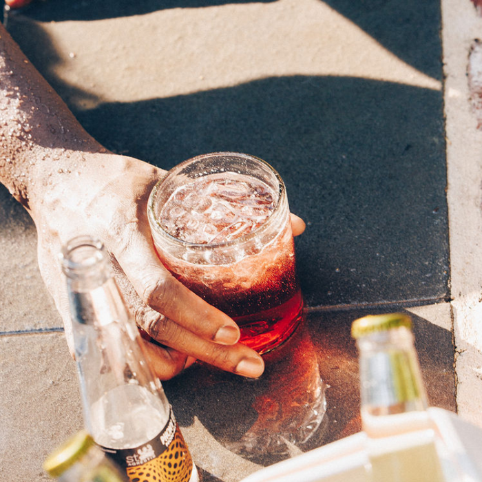 Non-Alcoholic Phony Espresso Negroni®.