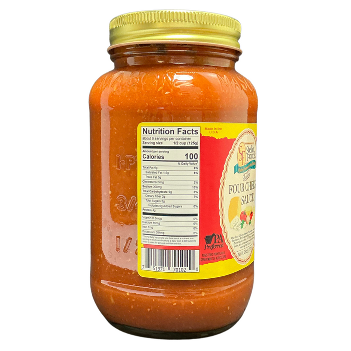 Stello Foods - Rosie's Four Cheese Pasta Sauce 26 oz