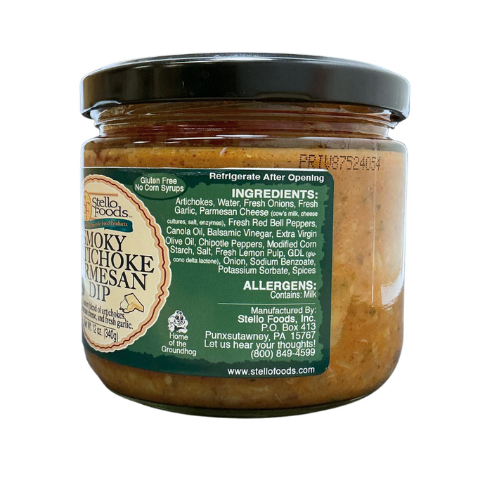 Stello Foods - Rosie's Smokey Artichoke Parmesan Dip 12 oz