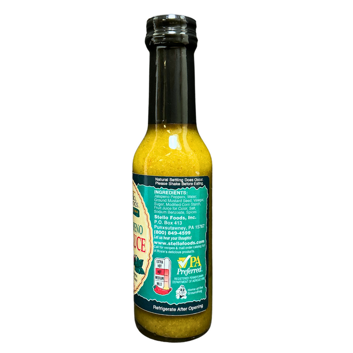 Stello Foods - Rosie's Jalapeños Hot Sauce 6 oz