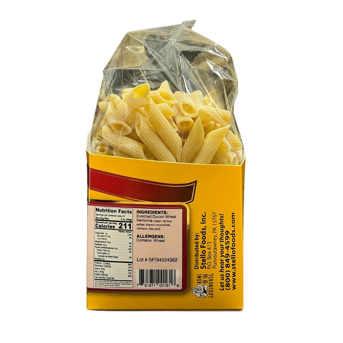 Stello Foods - Rosie's Pasta - Penne 16 oz