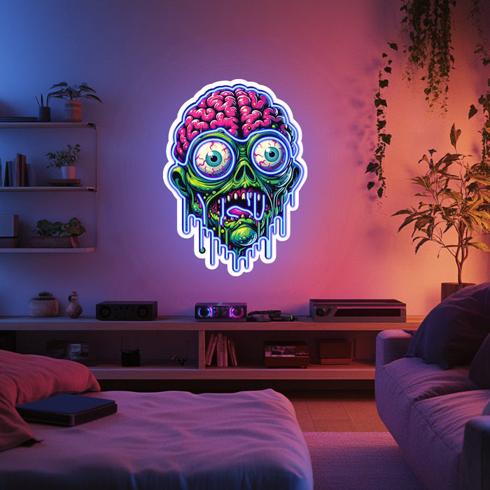 UV Printed Goblin Neon Wall Art- LV0014