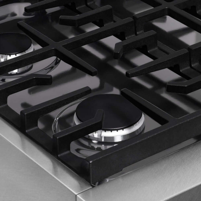 ZLINE 30" Paramount Gas Rangetop DuraSnow® Stainless Steel SRTS-30