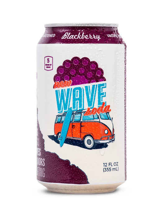 Wave Soda - Soda Blackberry - Case Of 2-6/12 Fz