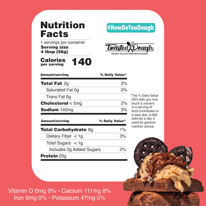 Brookie Protein Cookie Dough
