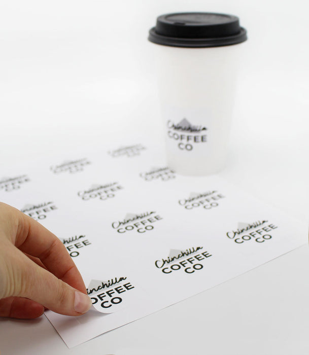 Square Laser Labels - 2" x 2": 300/Pack, 25 Sheets