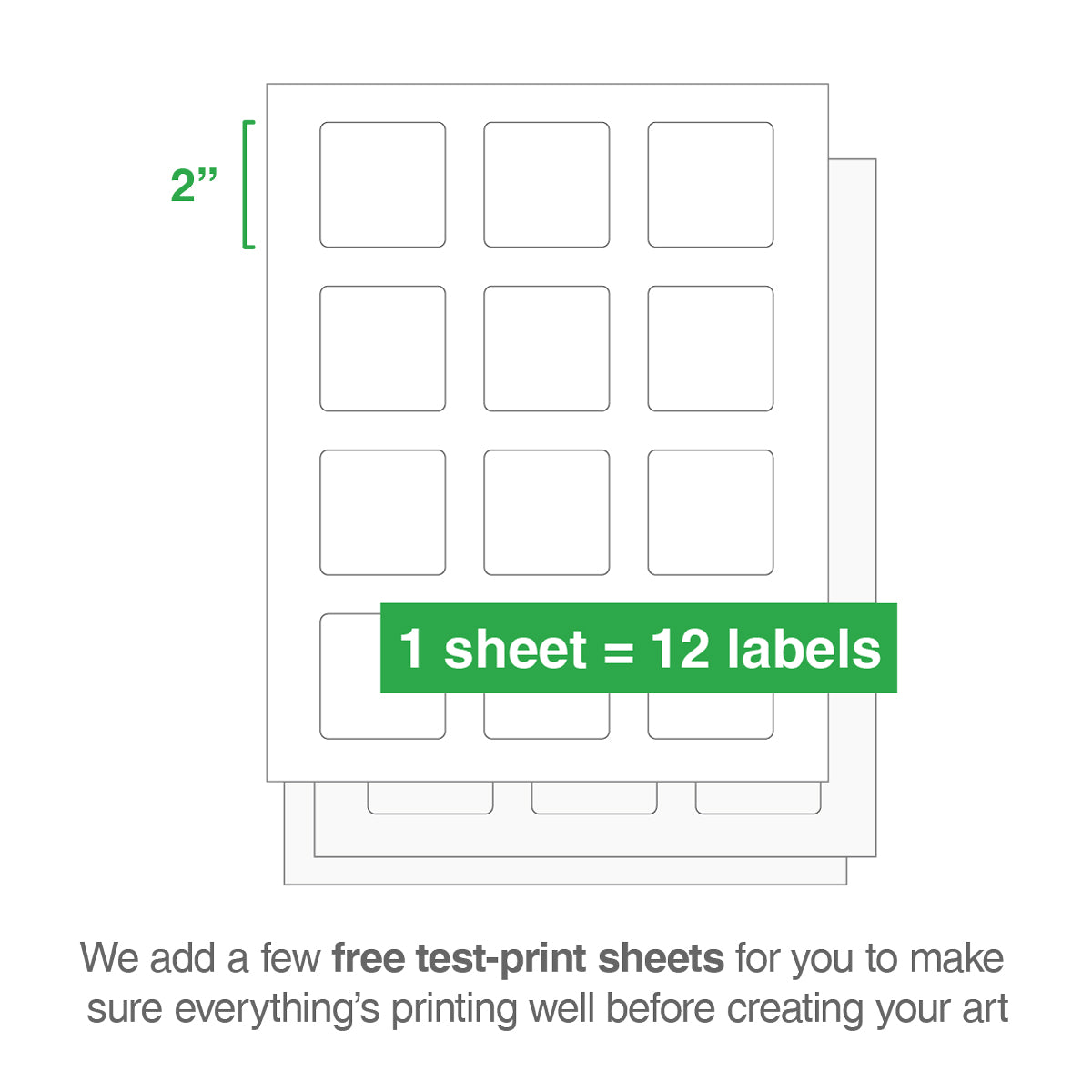 Square Laser Labels - 2
