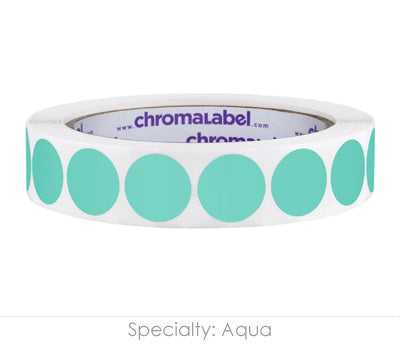 3/4" Permanent Round, Color-Code Dots: 1,000/Roll