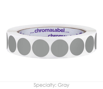 3/4" Permanent Round, Color-Code Dots: 1,000/Roll