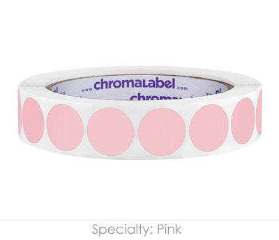 3/4" Permanent Round, Color-Code Dots: 1,000/Roll