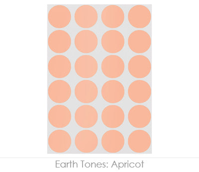 3/4" Permanent Round, Color-Code Dots: 1,008/Pack