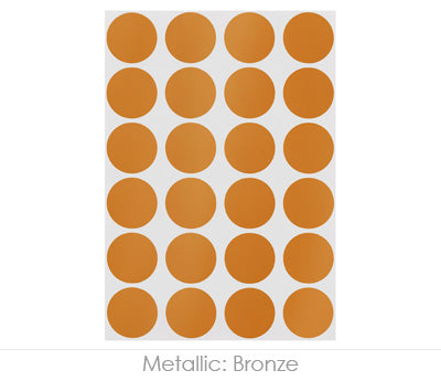 3/4" Permanent Round, Color-Code Dots: 1,008/Pack