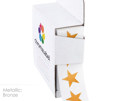 3/4" Color-Code *STARS*: 1,000/Box