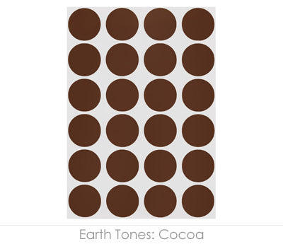 3/4" Permanent Round, Color-Code Dots: 1,008/Pack