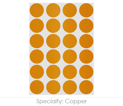 3/4" Permanent Round, Color-Code Dots: 1,008/Pack