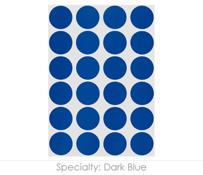 3/4" Permanent Round, Color-Code Dots: 1,008/Pack