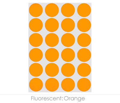 3/4" Permanent Round, Color-Code Dots: 1,008/Pack