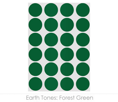 3/4" Permanent Round, Color-Code Dots: 1,008/Pack