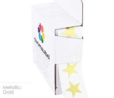 3/4" Color-Code *STARS*: 1,000/Box