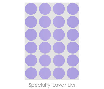3/4" Permanent Round, Color-Code Dots: 1,008/Pack