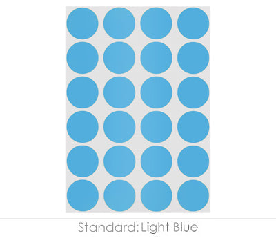 3/4" Permanent Round, Color-Code Dots: 1,008/Pack
