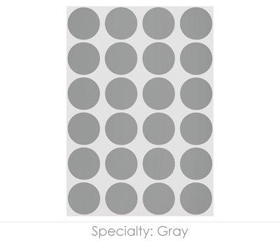 3/4" Permanent Round, Color-Code Dots: 1,008/Pack