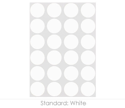 3/4" Permanent Round, Color-Code Dots: 1,008/Pack