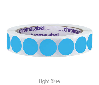 3/4" Removable Round, Color-Code Dots: 1,000/Roll