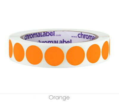 3/4" Removable Round, Color-Code Dots: 1,000/Roll