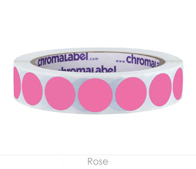 3/4" Removable Round, Color-Code Dots: 1,000/Roll