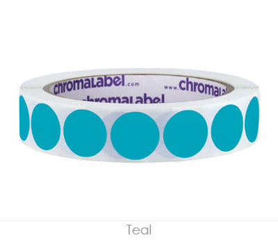 3/4" Removable Round, Color-Code Dots: 1,000/Roll