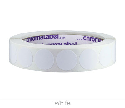 3/4" Removable Round, Color-Code Dots: 1,000/Roll