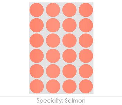 3/4" Permanent Round, Color-Code Dots: 1,008/Pack