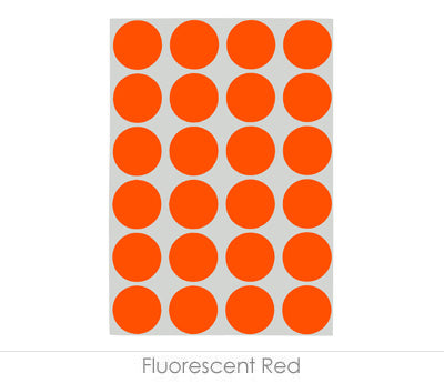 3/4" Removable Round, Color-Code Dots: 1,008/Pack