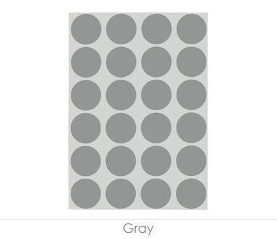 3/4" Removable Round, Color-Code Dots: 1,008/Pack