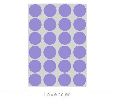 3/4" Removable Round, Color-Code Dots: 1,008/Pack