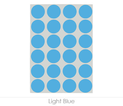 3/4" Removable Round, Color-Code Dots: 1,008/Pack