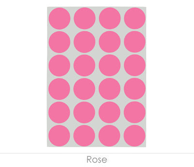 3/4" Removable Round, Color-Code Dots: 1,008/Pack