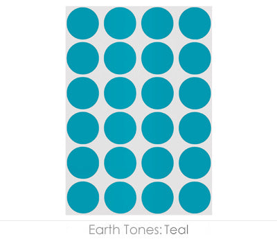 3/4" Permanent Round, Color-Code Dots: 1,008/Pack