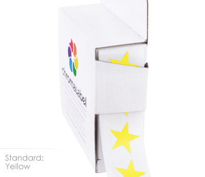 3/4" Color-Code *STARS*: 1,000/Box
