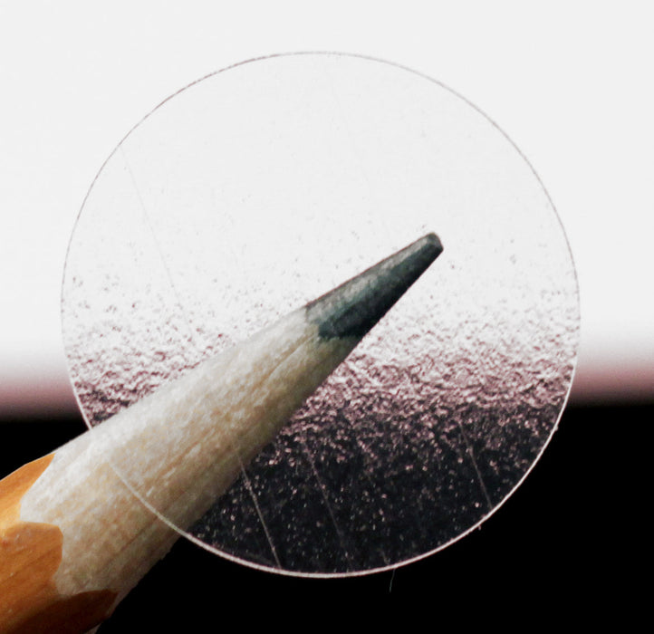 3/4" Crystal Clear Wafer Seals: 1,000/Roll - Perf. & Non-Perf.