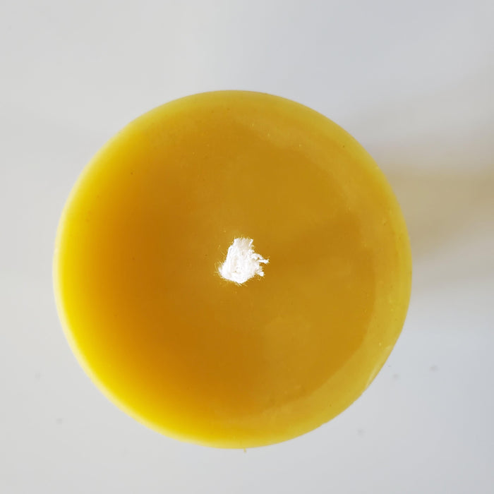 3-Inch Wide Beeswax Pillar Candles