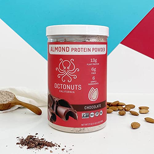 Octonuts Chocolatey Almond Protein Powder (Pack of 8 - 21 oz)