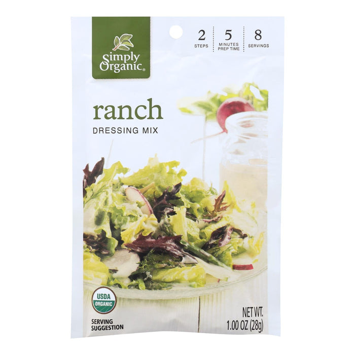 Simply Organic Ranch Salad Dressing Mix (12 Pack - 1 Oz. Each)
