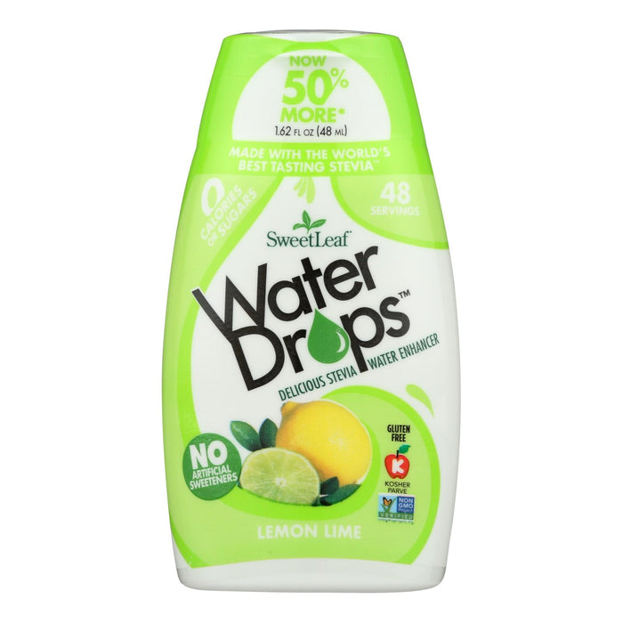 Sweet Leaf Lemon Lime Water Drops, 1.62 Fl Oz