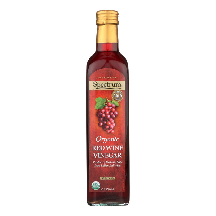 Spectrum Naturals Organic Red Wine Vinegar (Pack of 6 - 16.9 Fl Oz.)